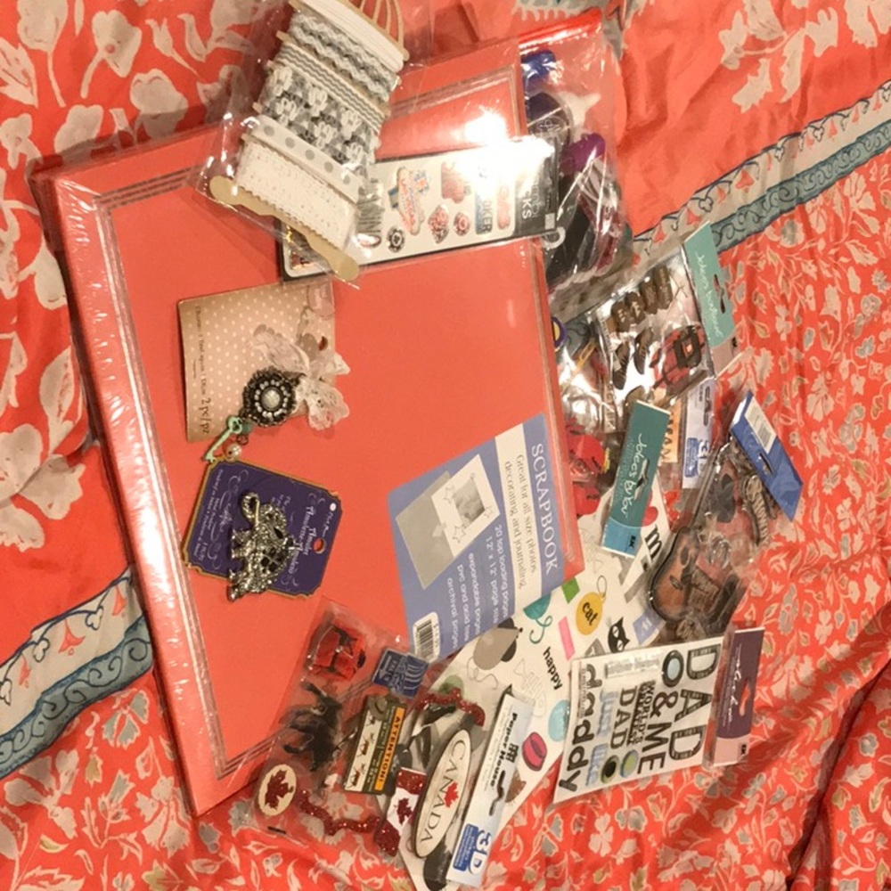 Scrapbook and materials